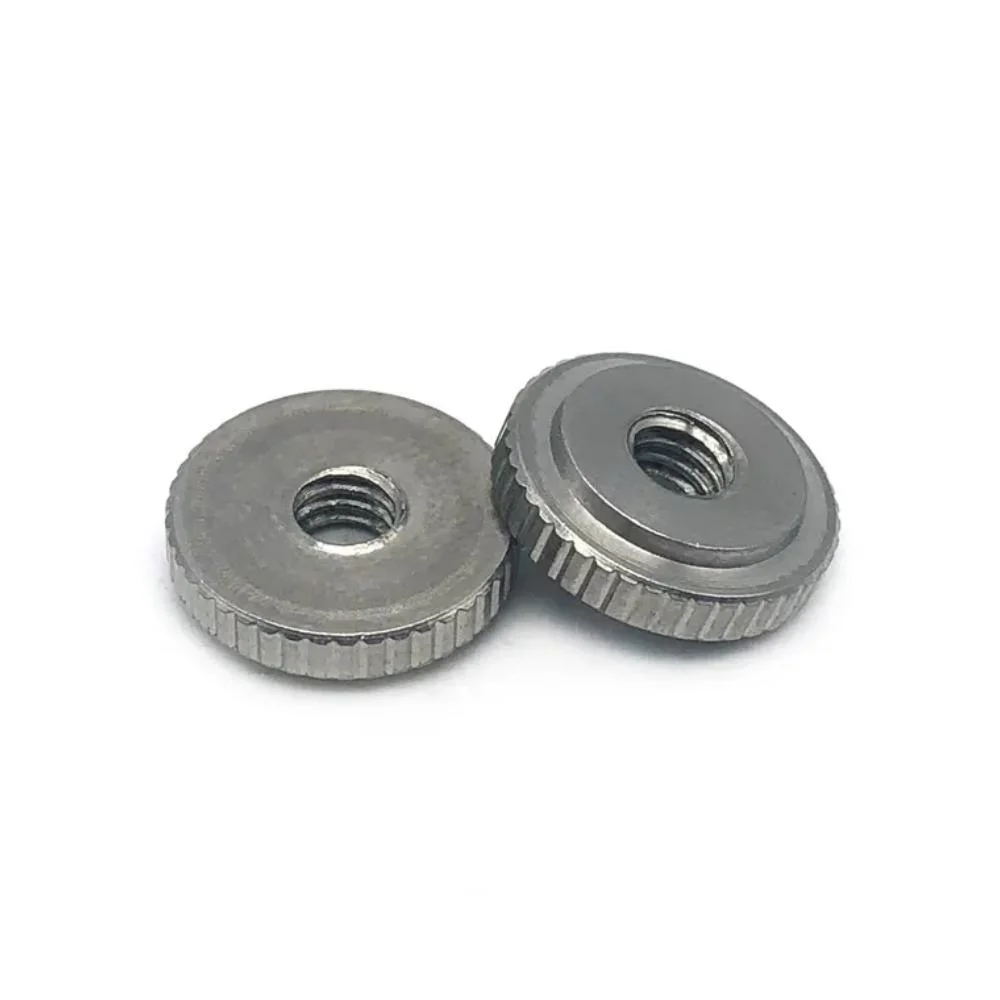 Zrx Knurled Nut Aluminum Stainless Steel Brass Knob Knurled Thumb Nut